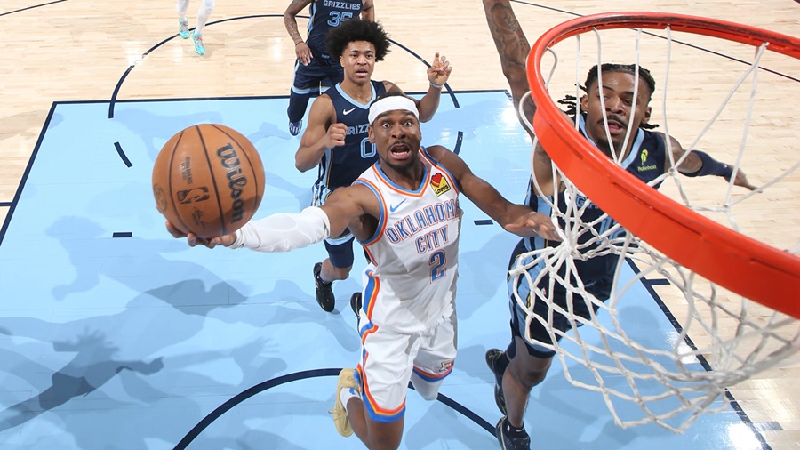 Oklahoma City Thunder vs Memphis Grizzlies Stats