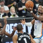 oklahoma city thunder vs san antonio spurs stats